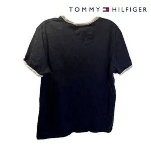 Tommy Hilfiger Men's Short Sleeve Logo‎ T-shirt - Picture 2 of 6